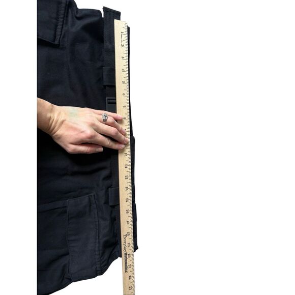 NEW Aritzia TNA Cargo Mini Shorts size XXL Black Belted - Picture 8 of 15